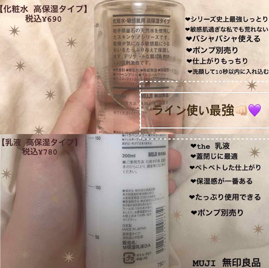 化粧水・敏感肌用・高保湿タイプ/無印良品/化粧水を使ったクチコミ(2枚目)