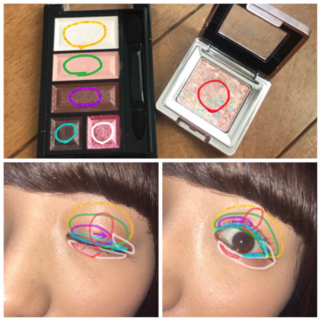 ショコラスウィート アイズ/リンメル ロンドン/アイシャドウパレットを使ったクチコミ（3枚目）