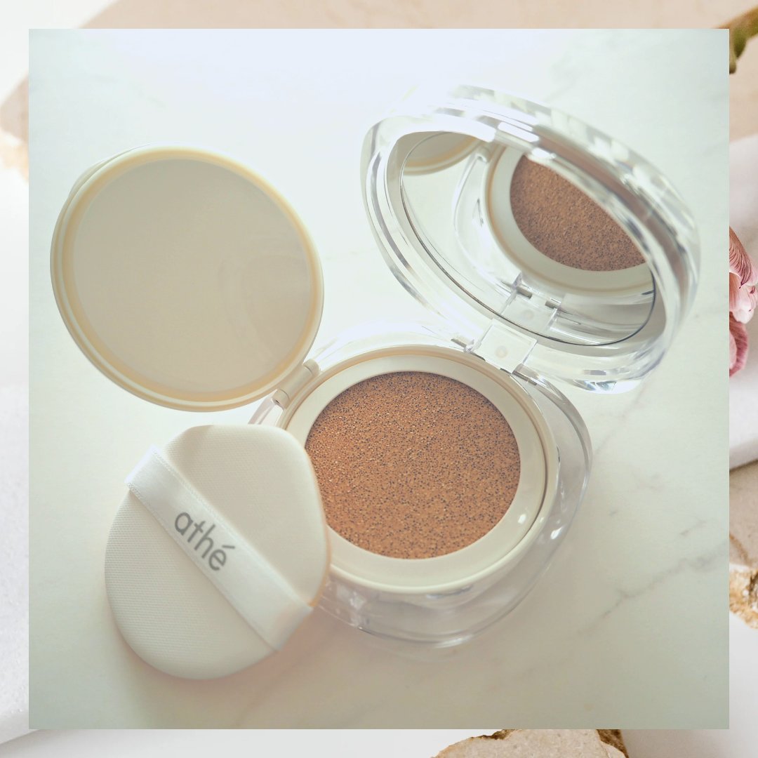 グレーズ ウォータリング クッション/athé/クッションファンデーションを使ったクチコミ（2枚目）