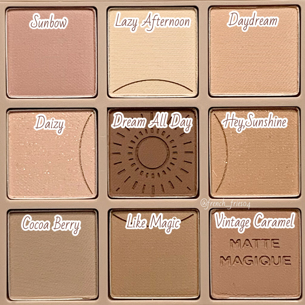 マイフェイブムードアイパレット 9カラー/HOLIKA HOLIKA/アイシャドウパレットを使ったクチコミ（3枚目）