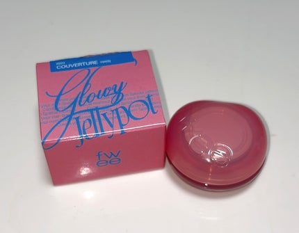 フィー リップアンドチーク グローイジェリーポット JS03 クーベルチュール/fwee/リップグロスを使ったクチコミ(1枚目)