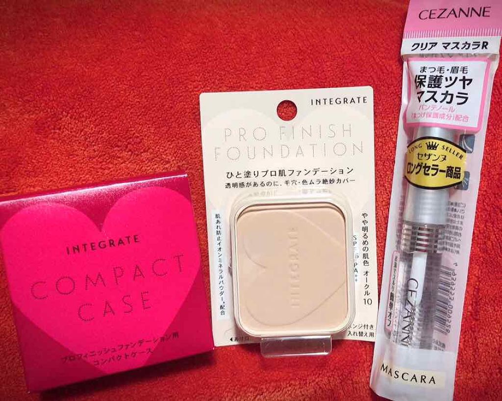 プロフィニッシュファンデーション/インテグレート/パウダーファンデーションを使ったクチコミ（1枚目）