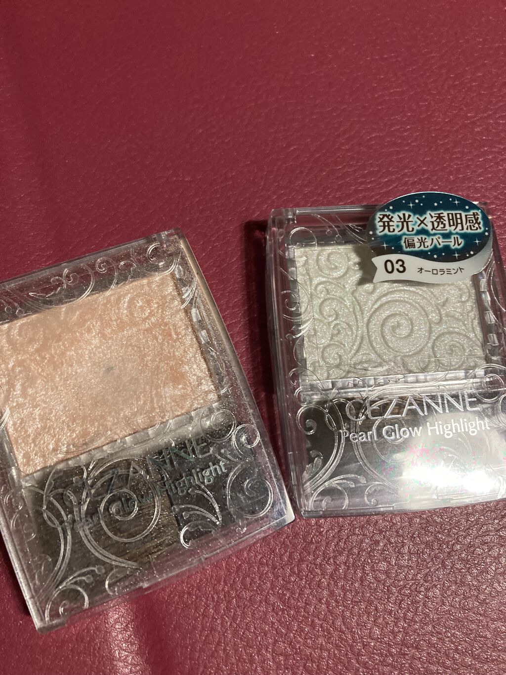 パールグロウハイライト/CEZANNE/パウダーハイライトを使ったクチコミ（1枚目）