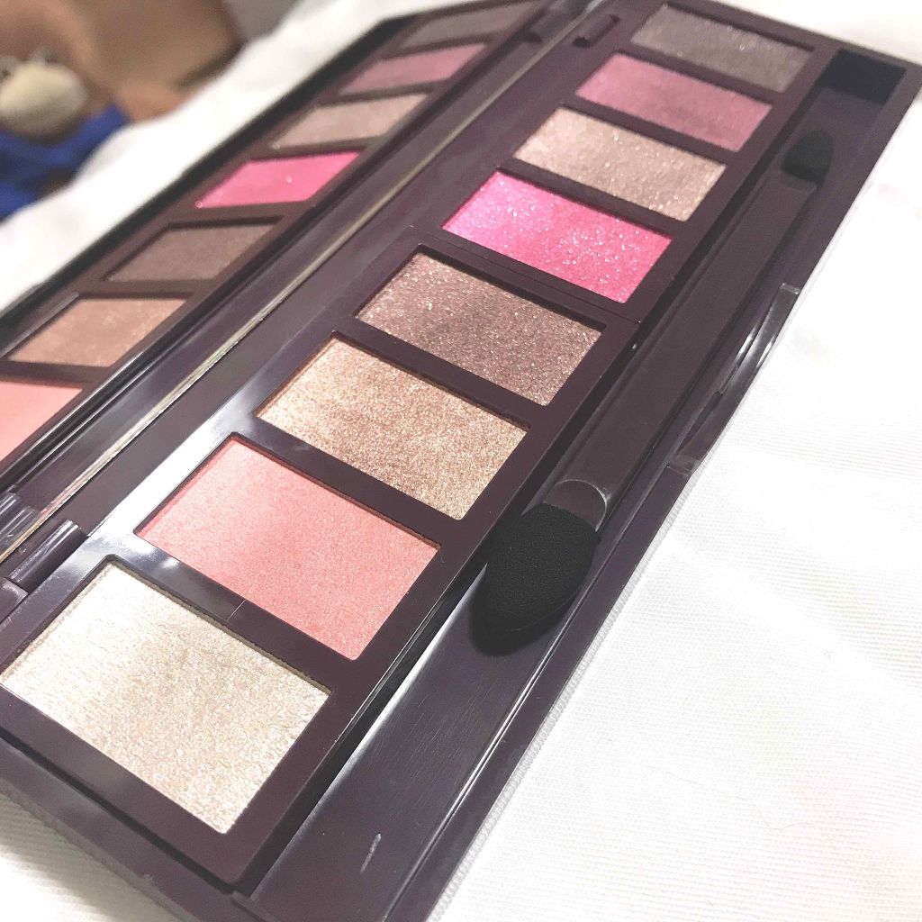 グラマラスリッチ アイパレット (クリスマスコフレ 2018)/Visée/メイクアップキットを使ったクチコミ(2枚目)