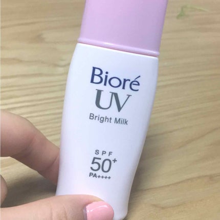 ビオレUV さらさらブライトミルク SPF50+/ビオレ/日焼け止めミルクを使ったクチコミ(1枚目)