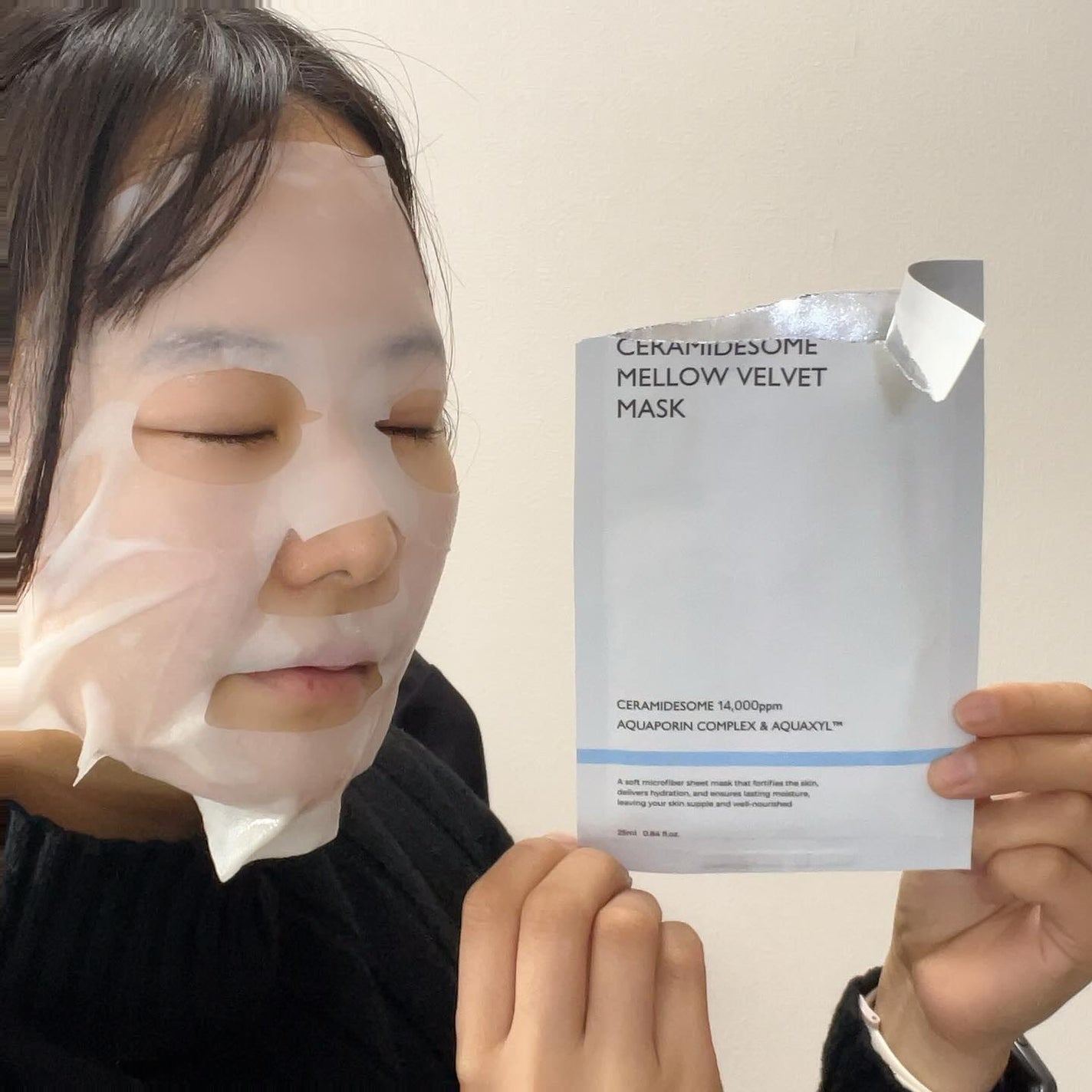 セラミドソームメロウベルベットマスク/Genabelle/シートマスク・パックを使ったクチコミ(3枚目)