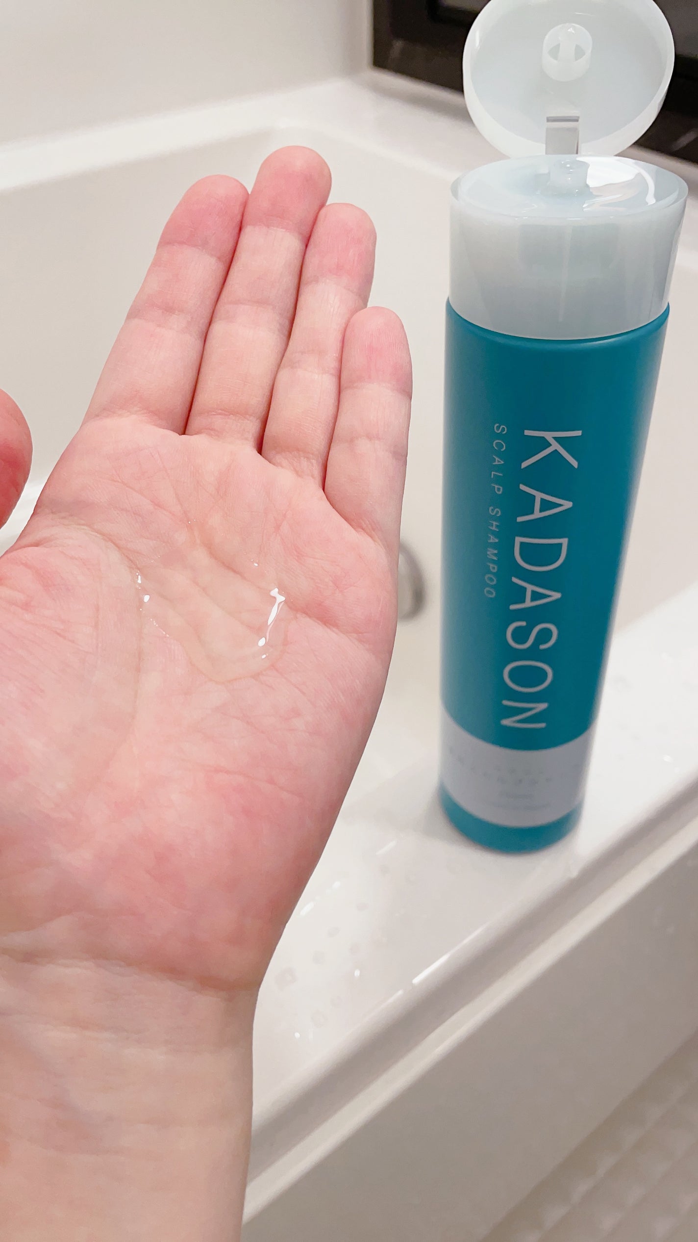 薬用スカルプシャンプー/トリートメント/KADASON (カダソン)/市販シャンプーを使ったクチコミ(2枚目)