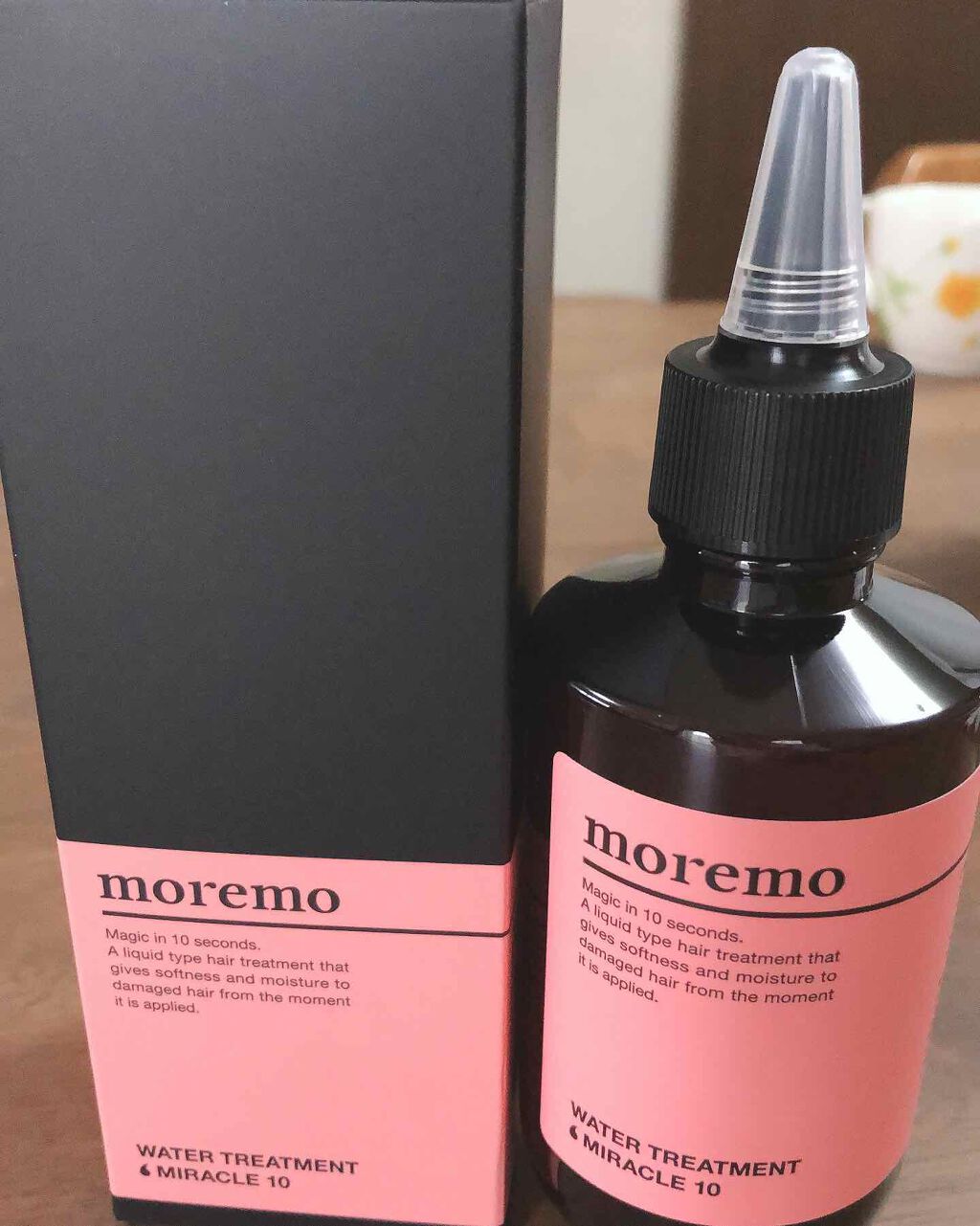 ウォータートリートメントミラクル10/moremo/洗い流すヘアトリートメントを使ったクチコミ（1枚目）