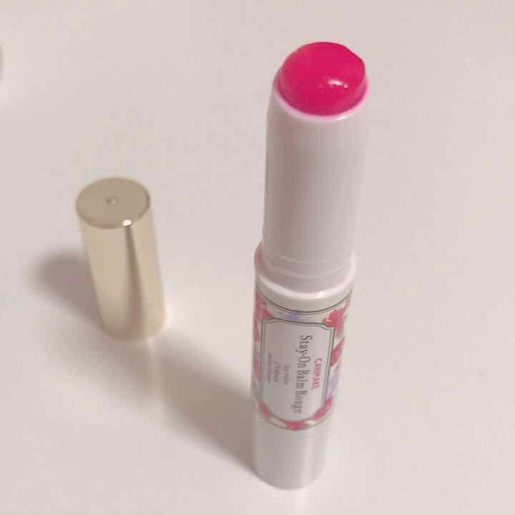 ステイオンバームルージュ/キャンメイク/口紅を使ったクチコミ(3枚目)