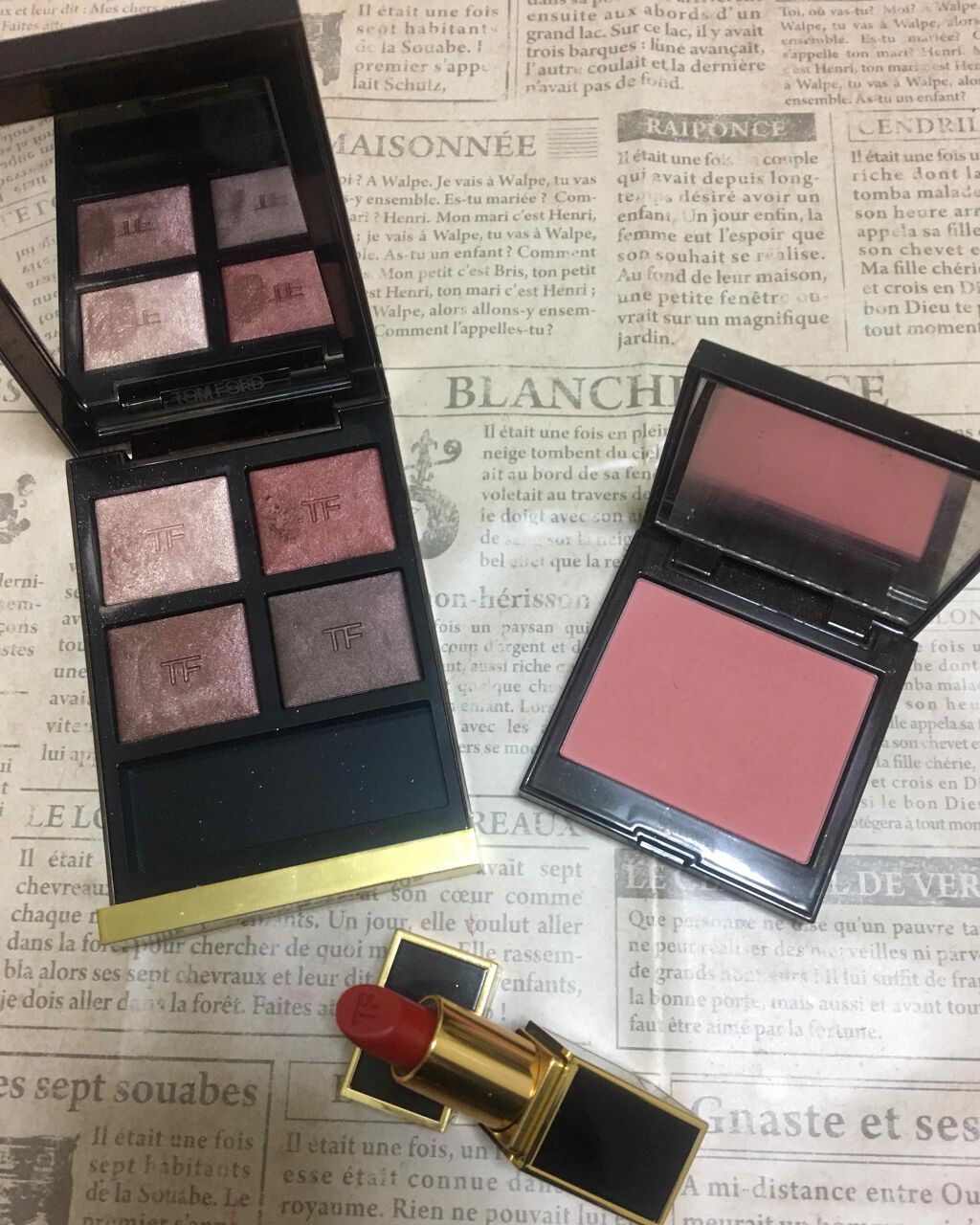 アイ カラー クォード/TOM FORD BEAUTY/アイシャドウパレットを使ったクチコミ（1枚目）