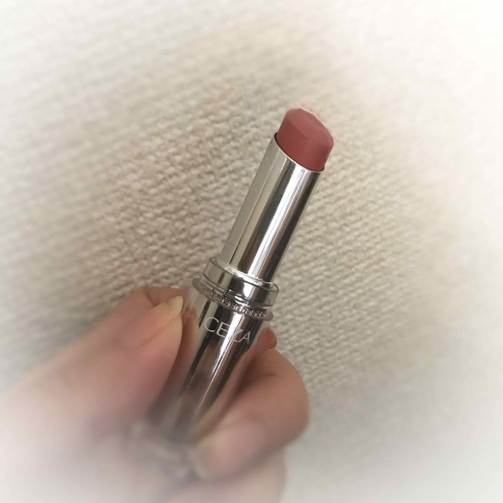 ラスティンググロスリップ/CEZANNE/口紅を使ったクチコミ(2枚目)