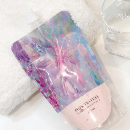 ピンクティーツリーライスシカウォッシュオフパック/APLIN/洗い流すパック・マスクを使ったクチコミ(5枚目)