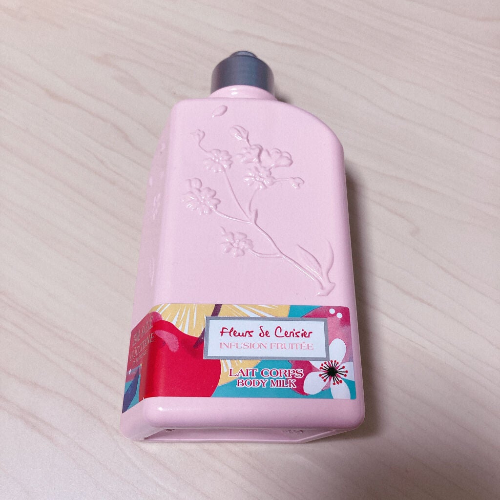 チェリーライム ボディミルク/L'OCCITANE/ボディミルクを使ったクチコミ(1枚目)