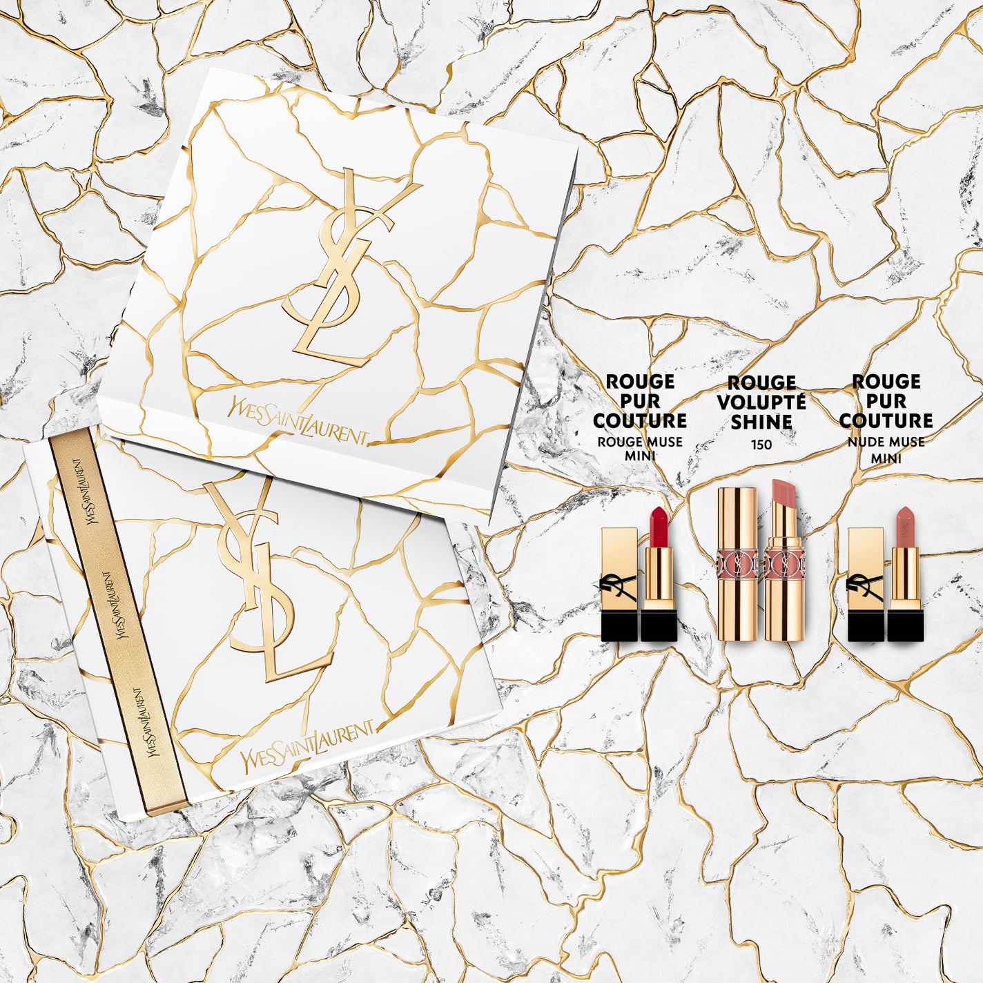 ルージュ ヴォリュプテ シャイン/YVES SAINT LAURENT BEAUTE/口紅を使ったクチコミ(2枚目)