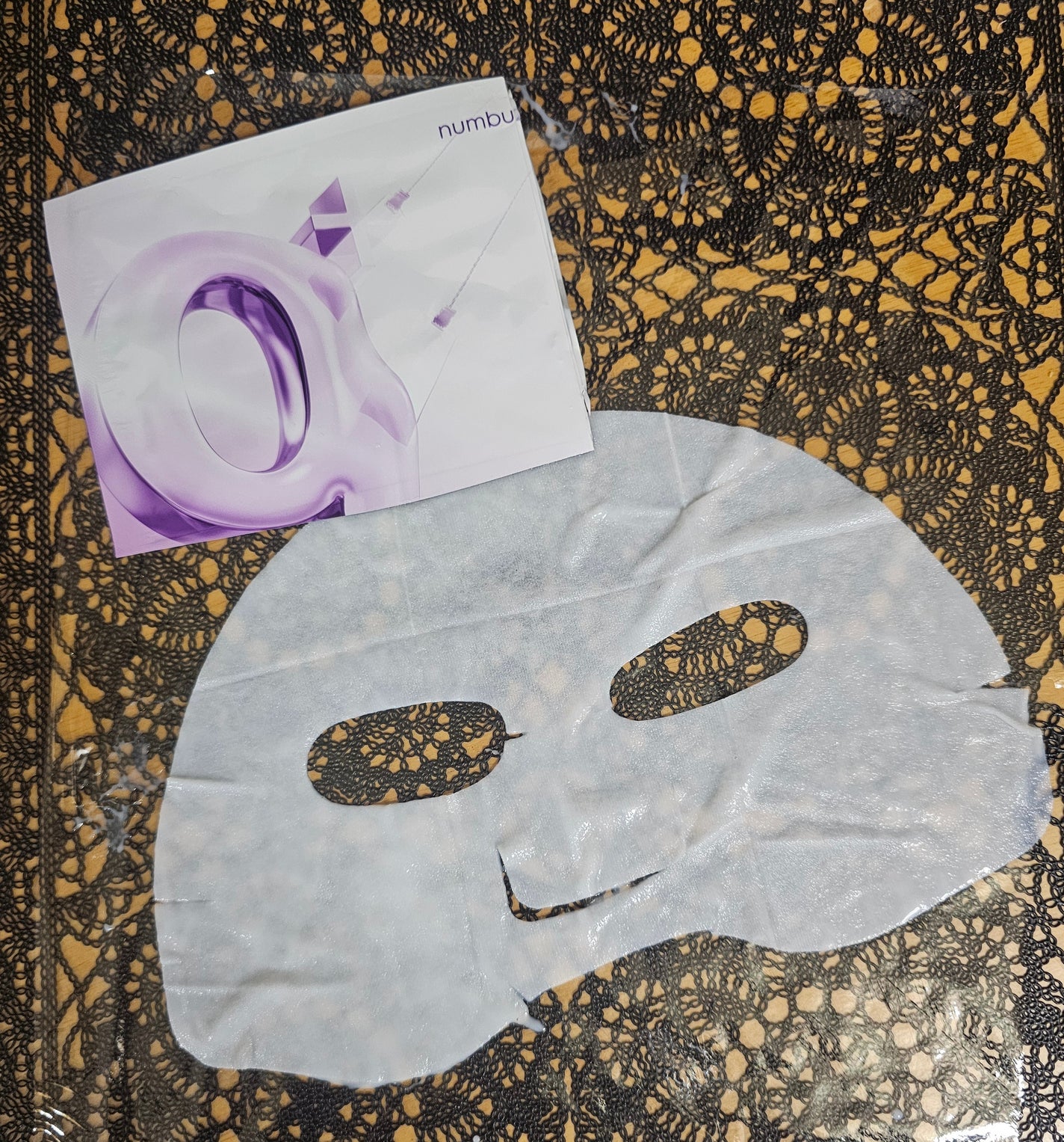 9番 NMNバイオリフトラッピングマスク/numbuzin/シートマスク・パックを使ったクチコミ(3枚目)