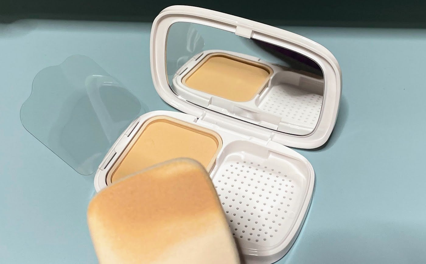 パウダーファンデーション/media luxe/パウダーファンデーションを使ったクチコミ(3枚目)