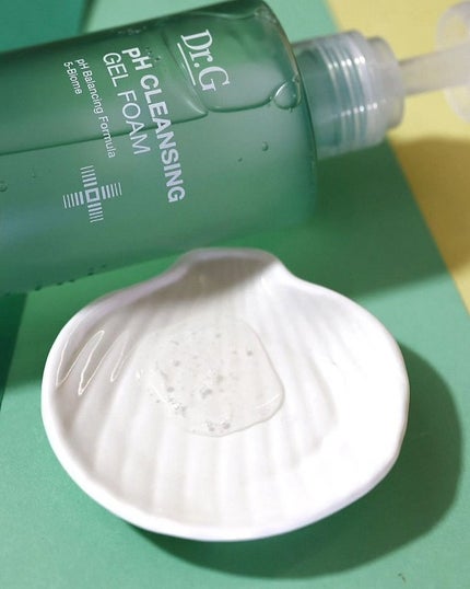弱酸性クレンジングジェルフォーム/Dr.G/洗顔フォームを使ったクチコミ(3枚目)