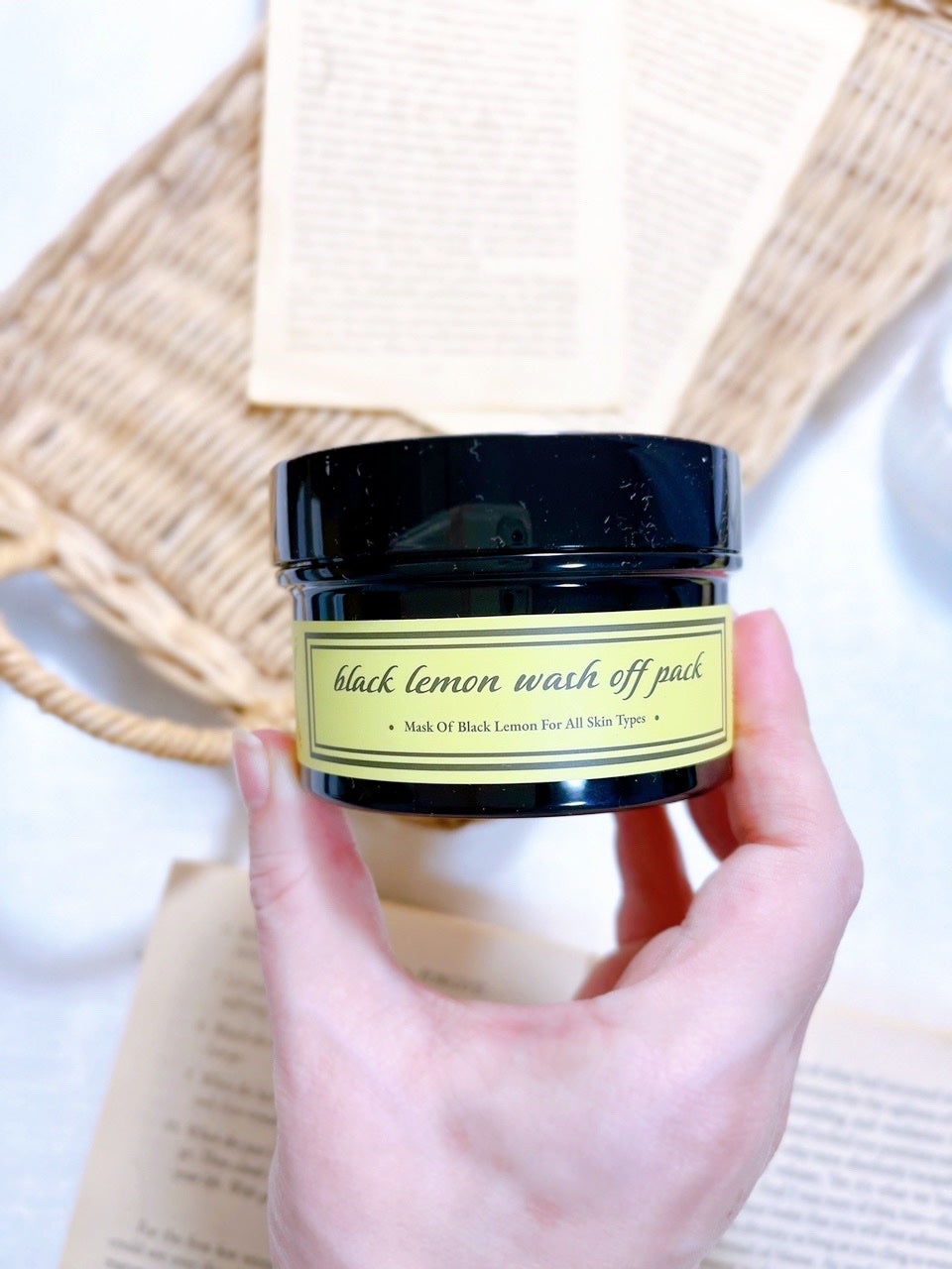 black lemon wash off pack/Aetem /洗い流すパック・マスクを使ったクチコミ(2枚目)