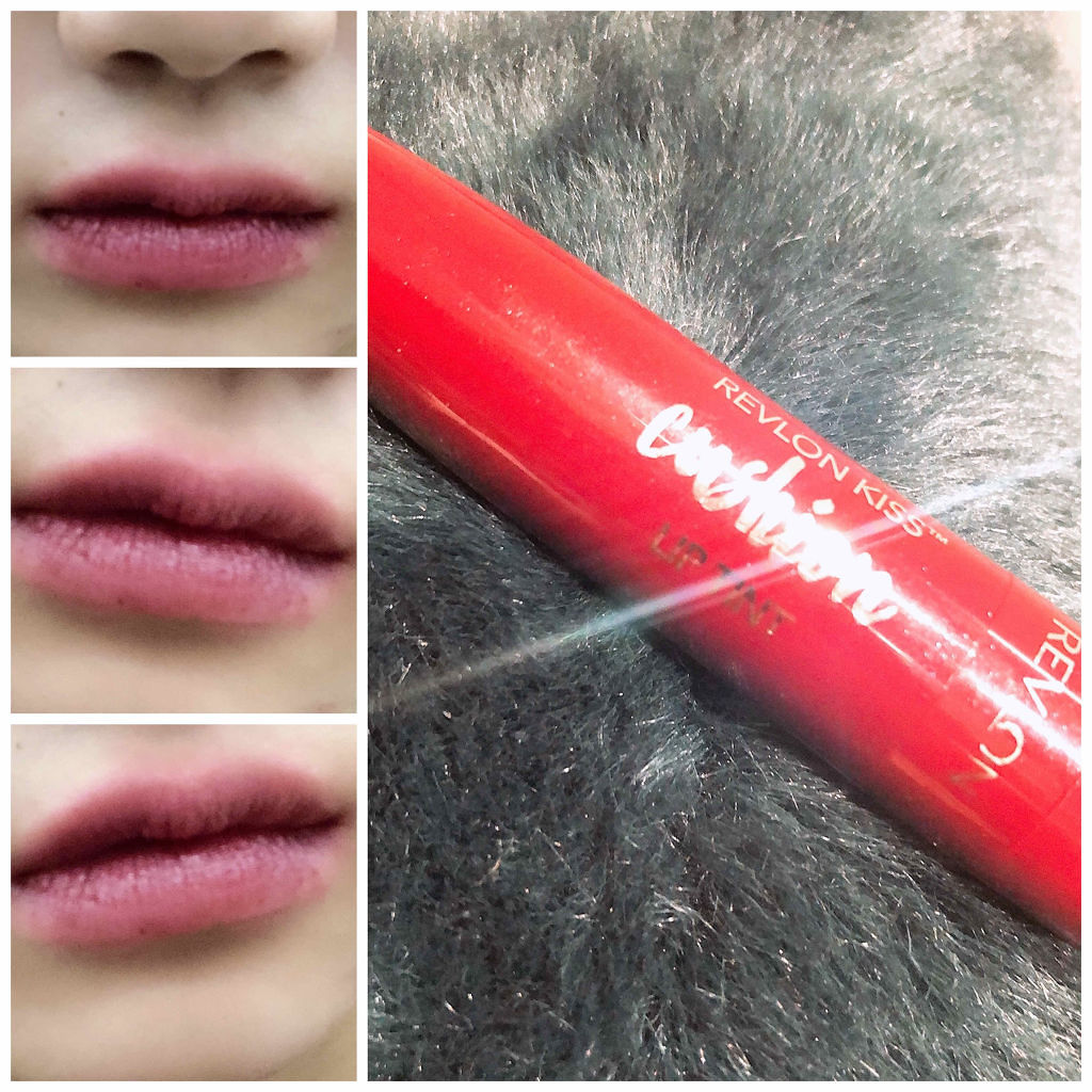 キス クッション リップ ティント/REVLON/リップティントを使ったクチコミ（2枚目）