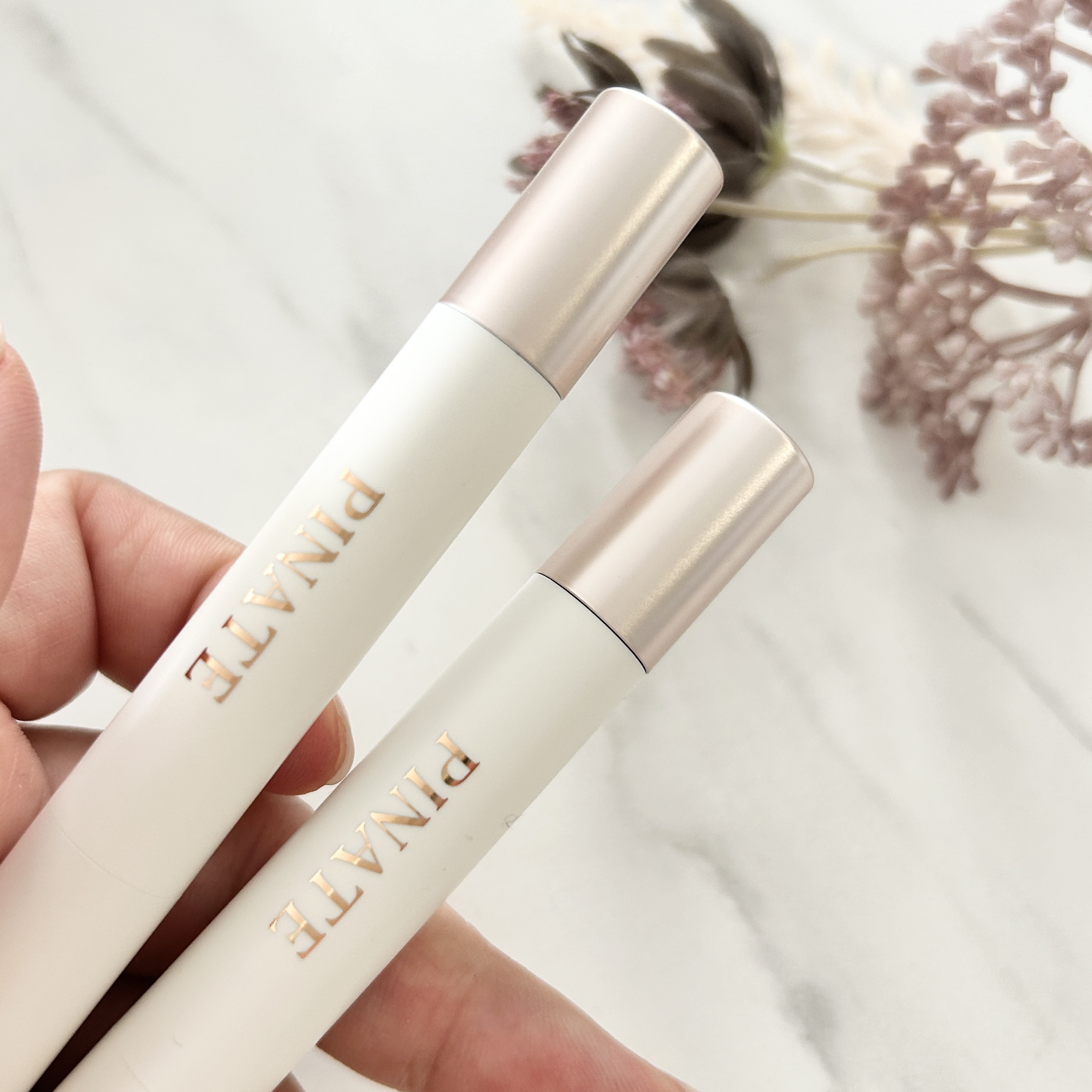 ベアグローペプチドメルティングバーム/PINATE/口紅を使ったクチコミ（2枚目）