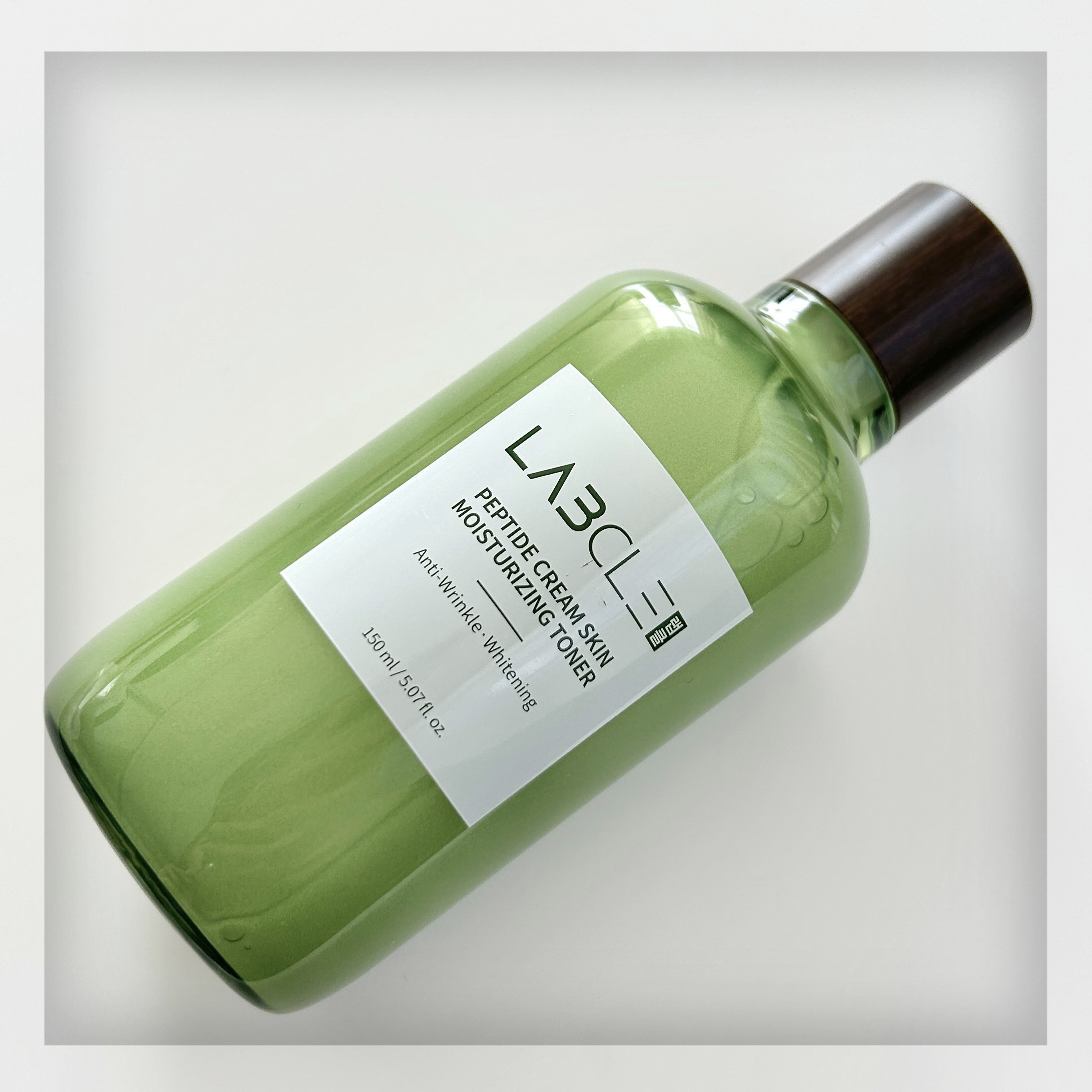 ペプチドクリーム スキンモイスチャライジング トナー/LABCLE/化粧水を使ったクチコミ（2枚目）