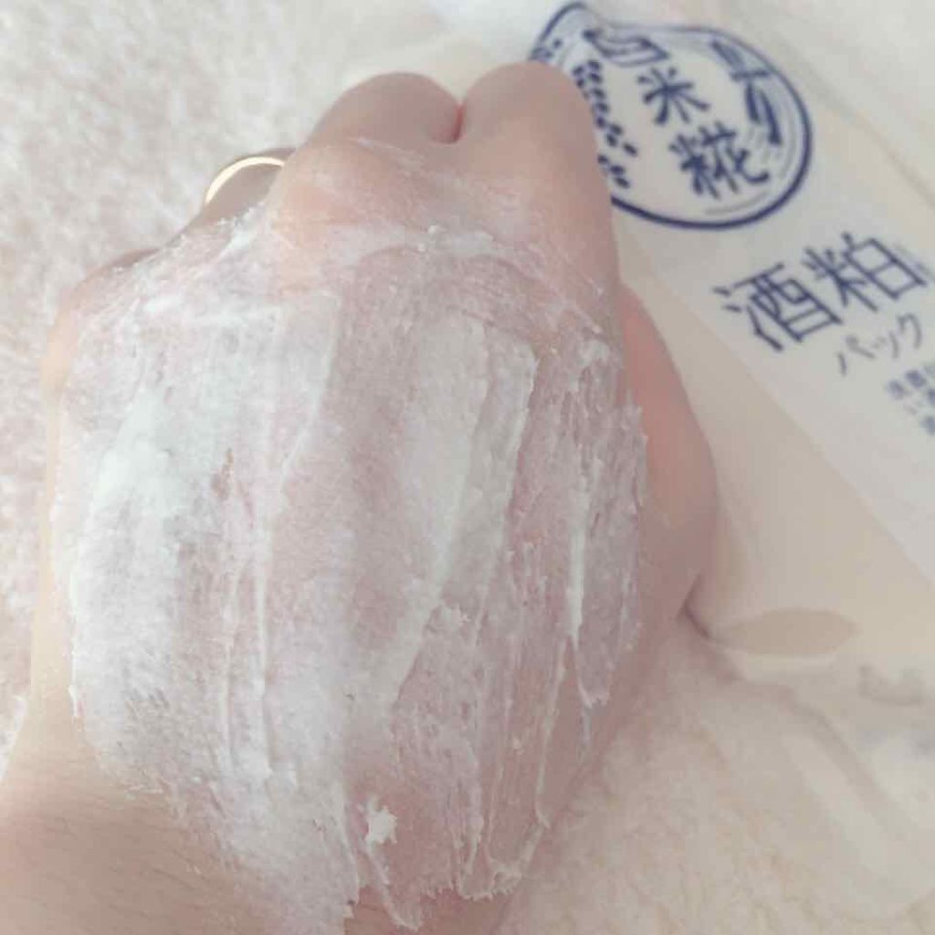 白米糀 酒粕フェイスパック/コスメテックスローランド/シートマスク・パックを使ったクチコミ（3枚目）