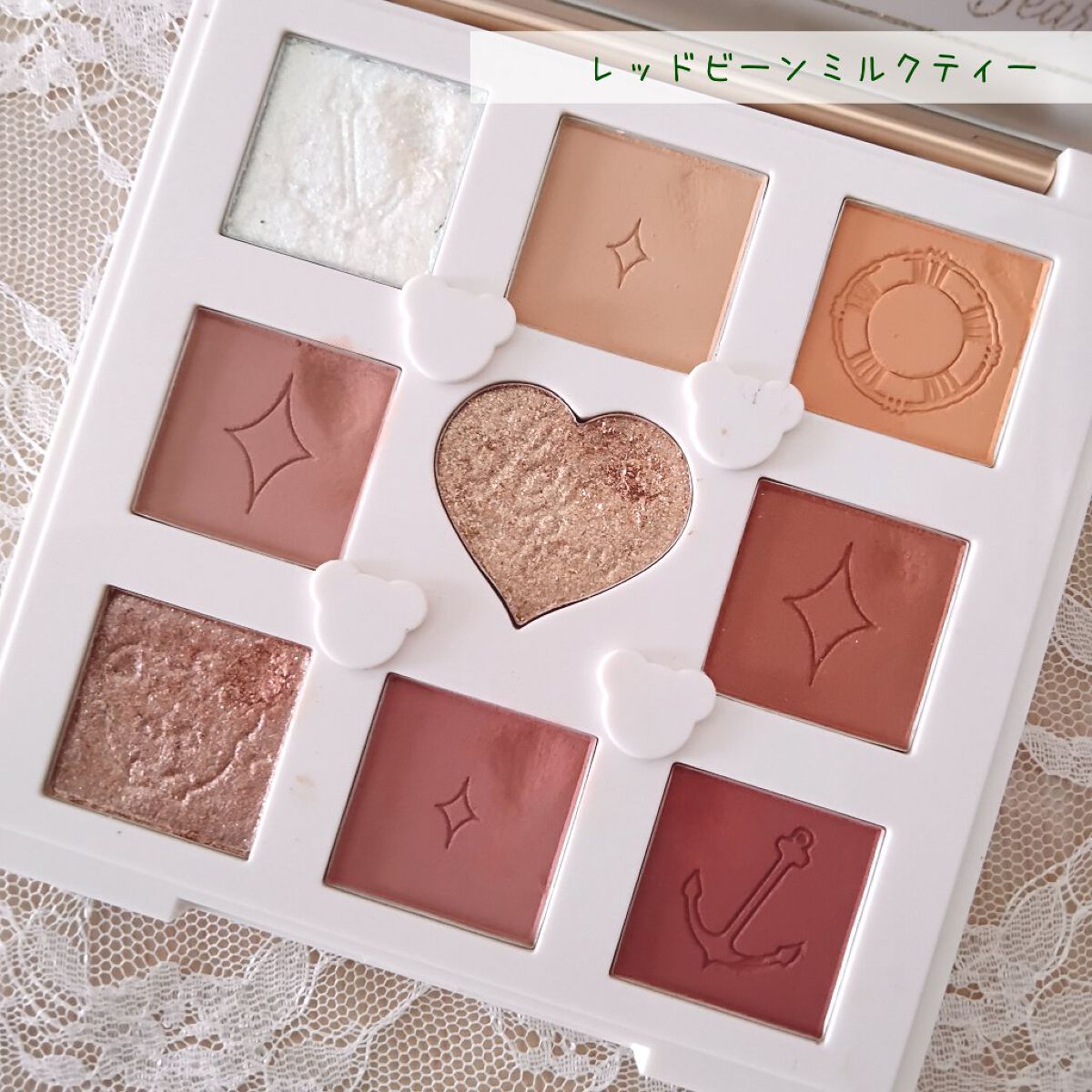 Love Bear 9色 アイシャドウパレット/FlowerKnows/アイシャドウパレットを使ったクチコミ（3枚目）