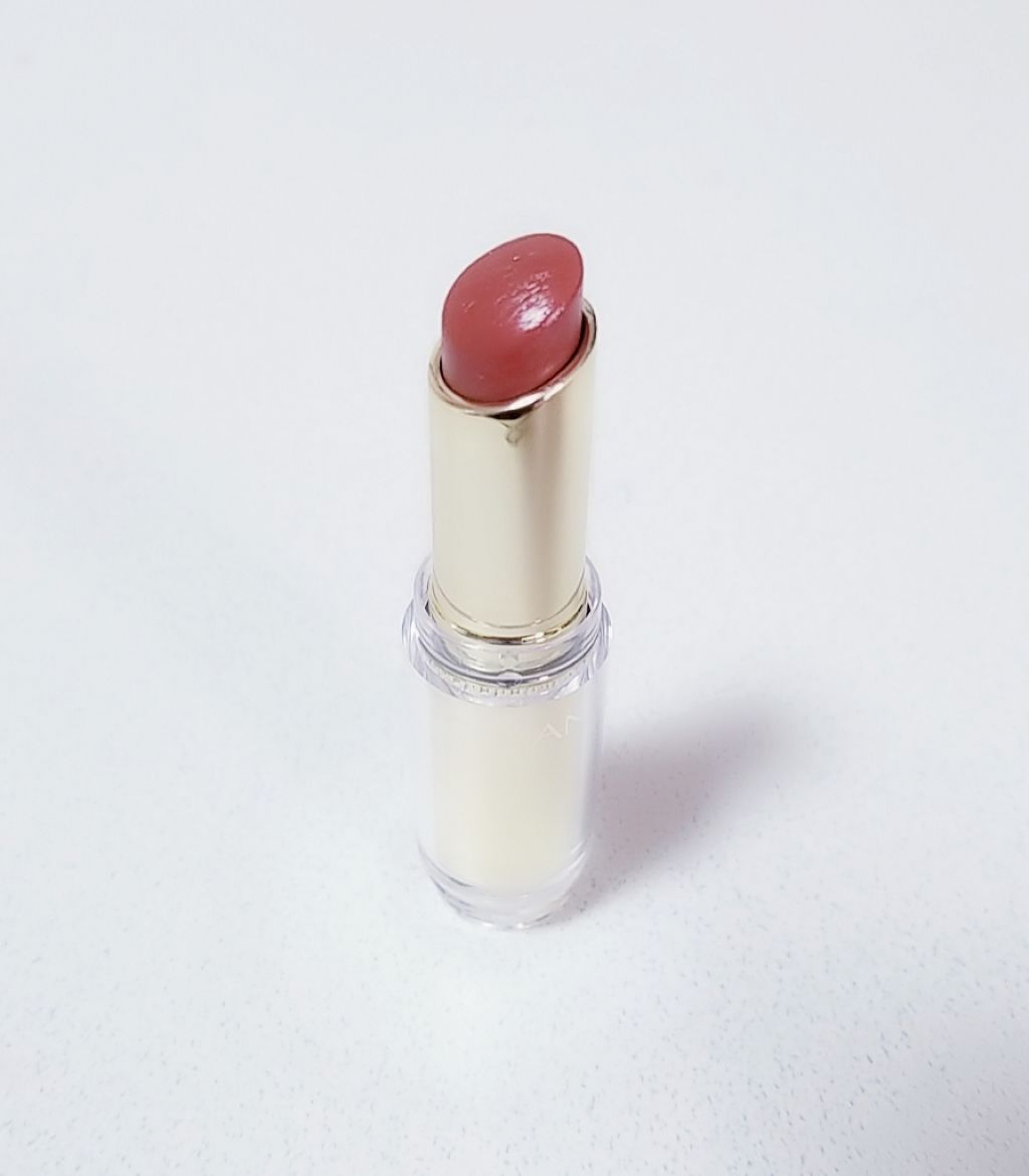 ラスティンググロスリップ/CEZANNE/口紅を使ったクチコミ（2枚目）