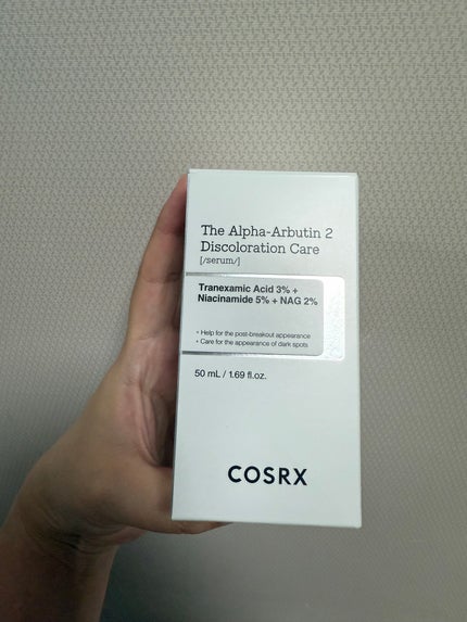 RXザ・アルファアルブチン2 ニキビ跡ケアセラム/COSRX/美容液を使ったクチコミ(1枚目)