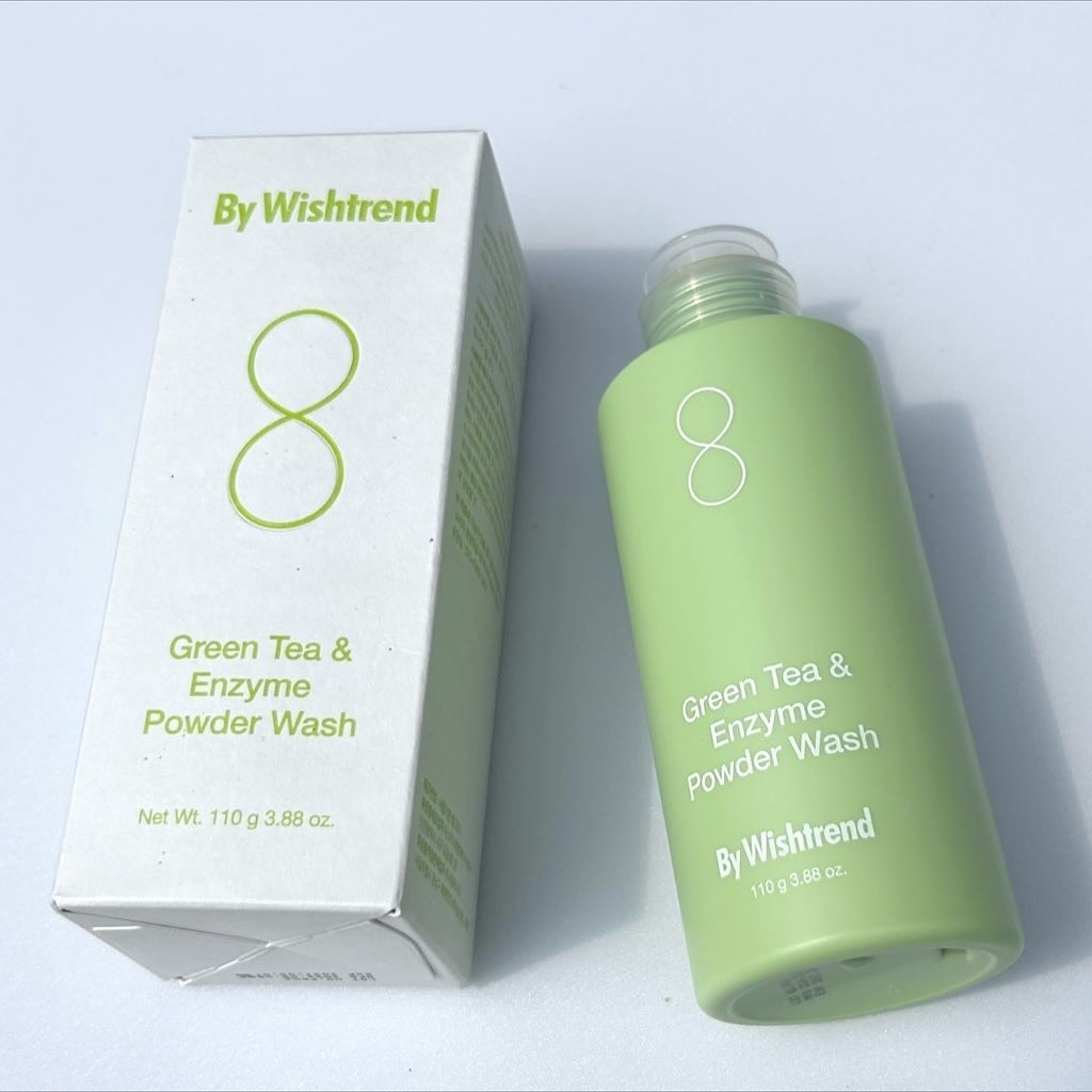 グリーンティー&エンザイムパウダーウォッシュ/By Wishtrend/洗顔パウダーを使ったクチコミ（1枚目）