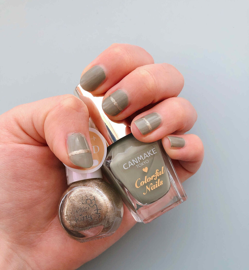 キキララ ネイル/DAISO/マニキュアを使ったクチコミ（1枚目）