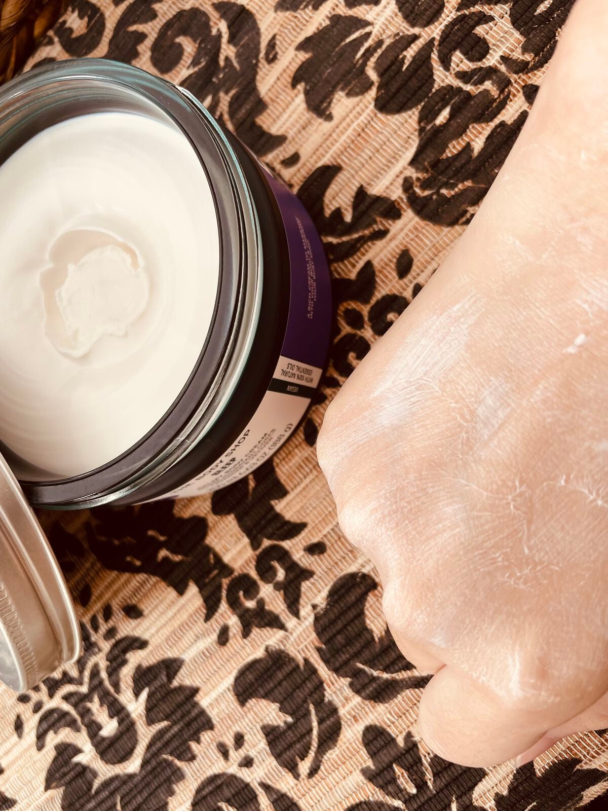 ウェルネス バーミィボディクリーム ラベンダー&ベチバー/THE BODY SHOP/ボディクリームを使ったクチコミ(3枚目)