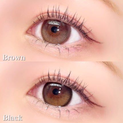 フィーリング・ブラウン/SENSE mania/カラーコンタクトレンズを使ったクチコミ(6枚目)