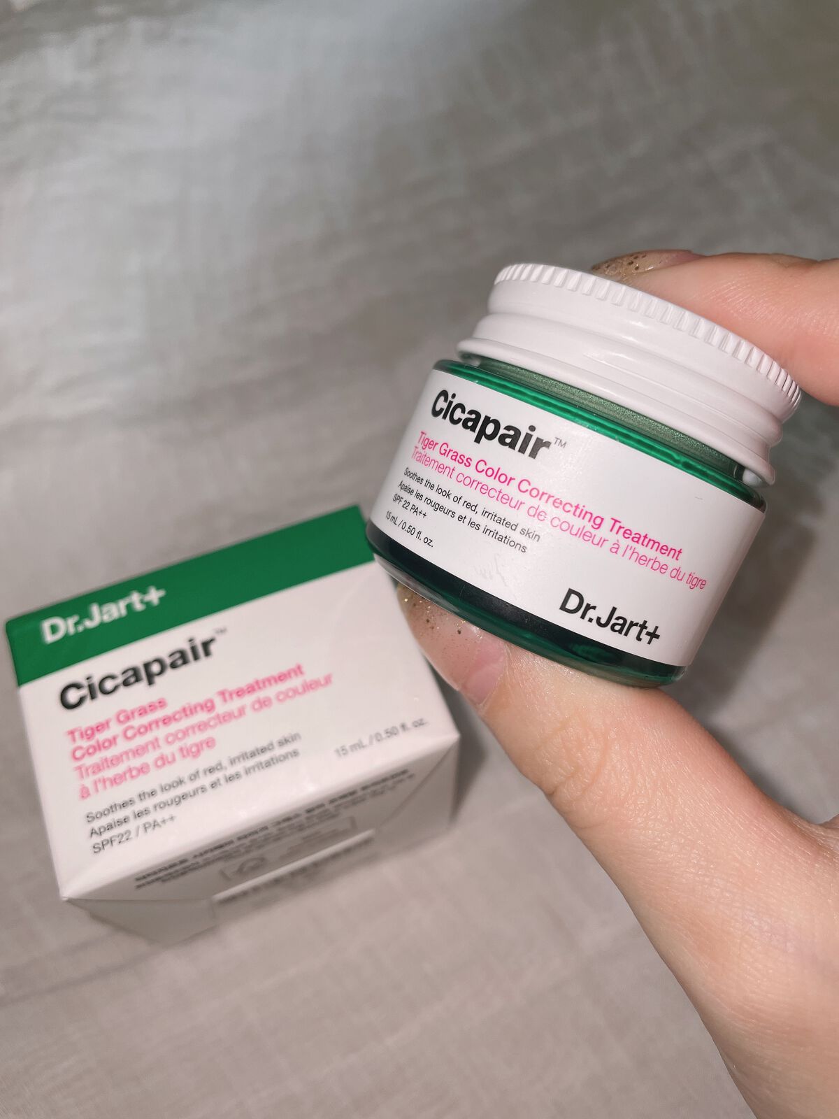 シカペア カラーコレクティング トリートメントクリーム SPF22・PA++/Dr.Jart+/フェイスクリームを使ったクチコミ(5枚目)