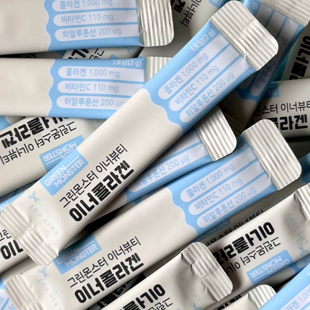 インナービューティーインナーコラーゲン/グリーンモンスター/食品を使ったクチコミ(1枚目)