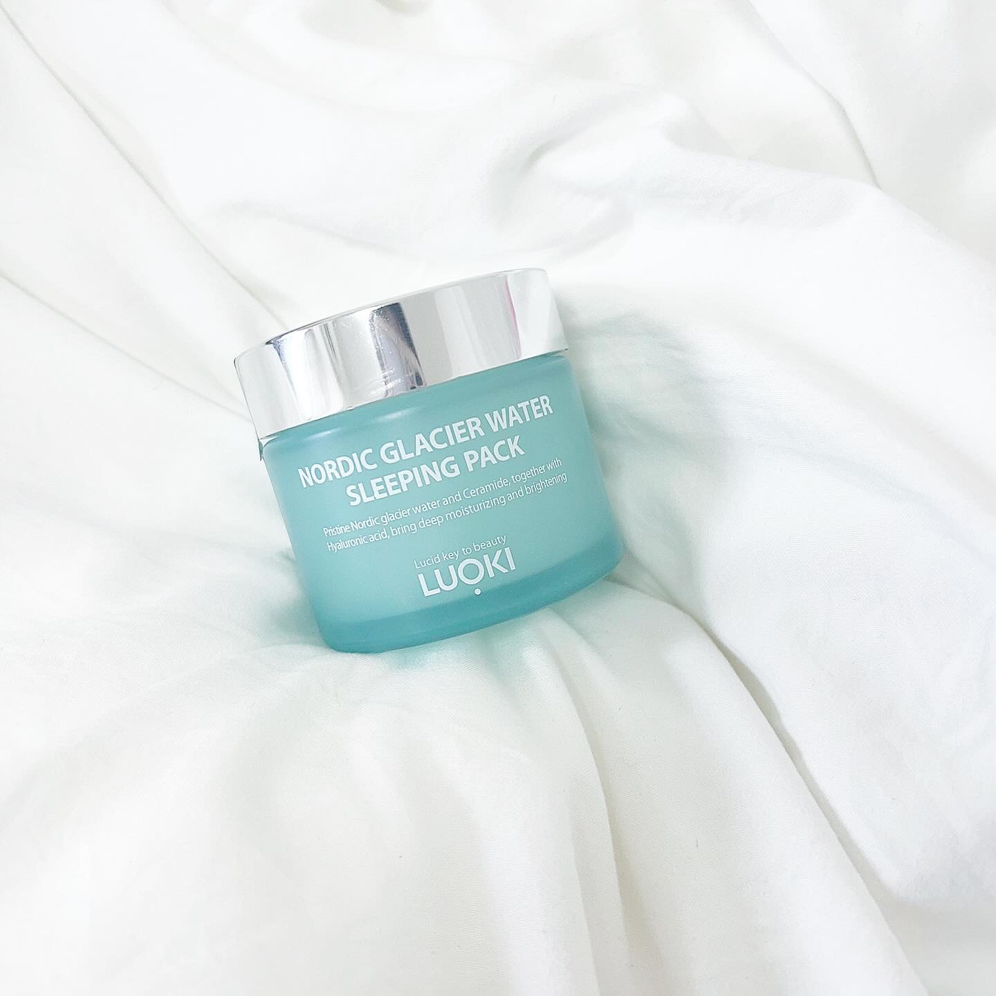 ノルディック氷河水スリーピングパック/LUOKI/フェイスクリームを使ったクチコミ（2枚目）