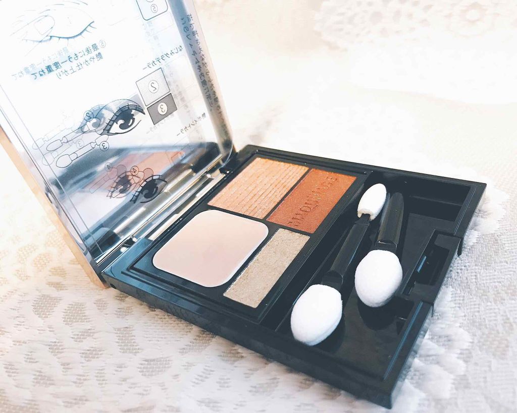 ドラマティックスタイリングアイズD/マキアージュ/アイシャドウパレットを使ったクチコミ(1枚目)