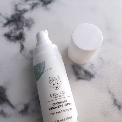 リカバリー セラム (キューカンバー)/SNOW FOX SKINCARE/美容液を使ったクチコミ(2枚目)