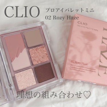 プロ アイパレット ミニ/CLIO/パウダーアイシャドウを使ったクチコミ（1枚目）