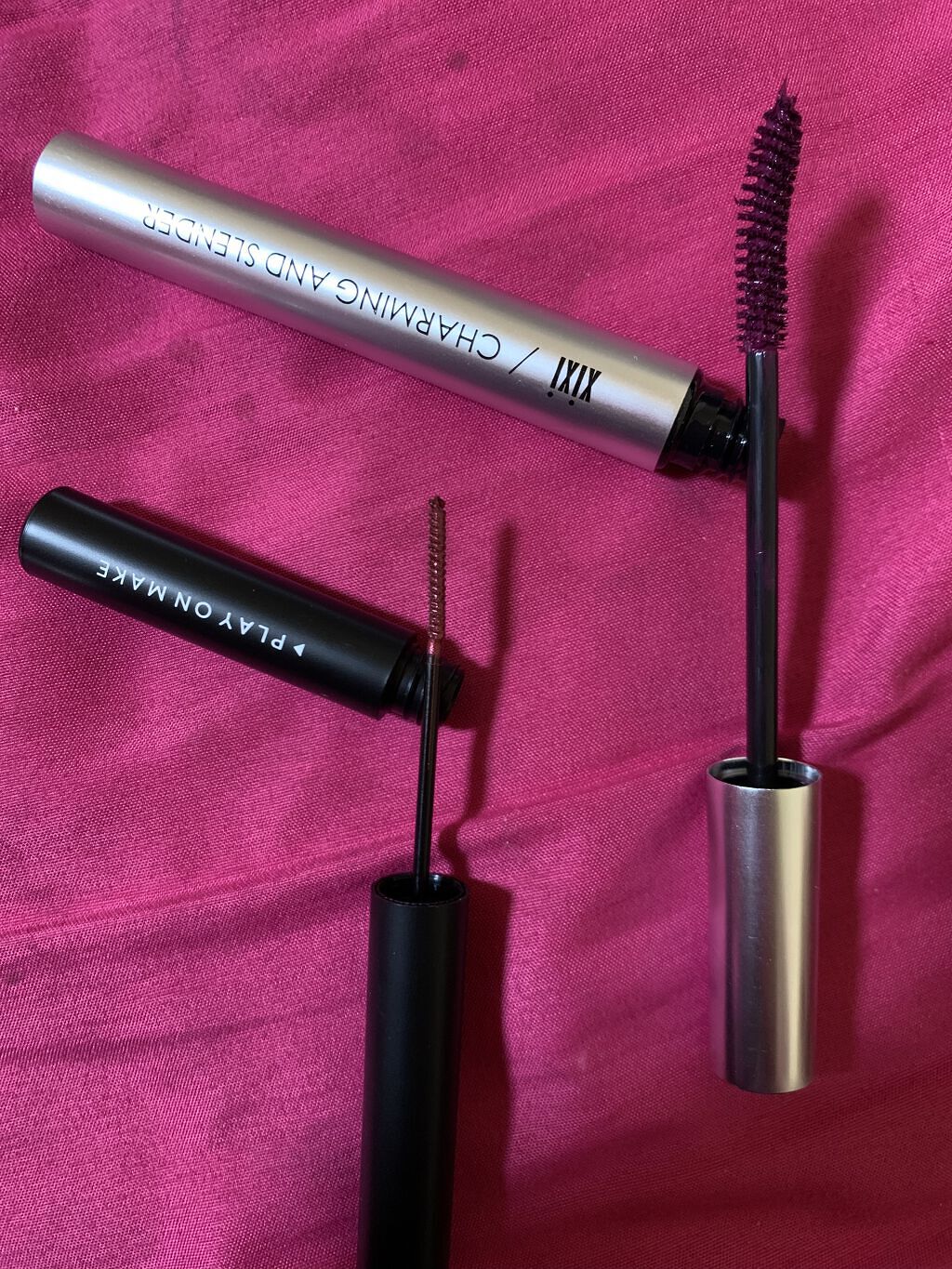  スキニーグロウマスカラ/play on make/マスカラを使ったクチコミ（1枚目）