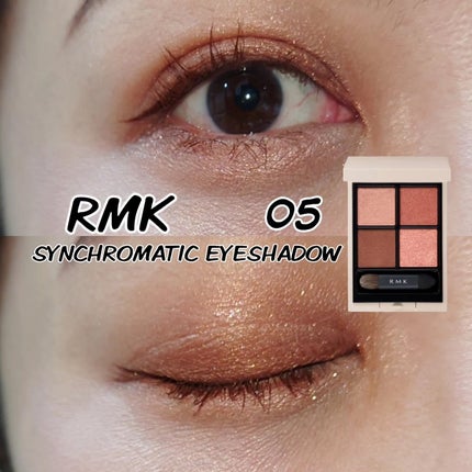 RMK シンクロマティック アイシャドウパレット/RMK/アイシャドウパレットを使ったクチコミ(1枚目)