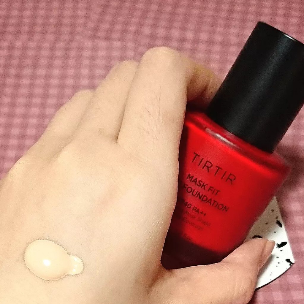 マスクフィットレッドファンデーション/TIRTIR(ティルティル)/リキッドファンデーションを使ったクチコミ（2枚目）