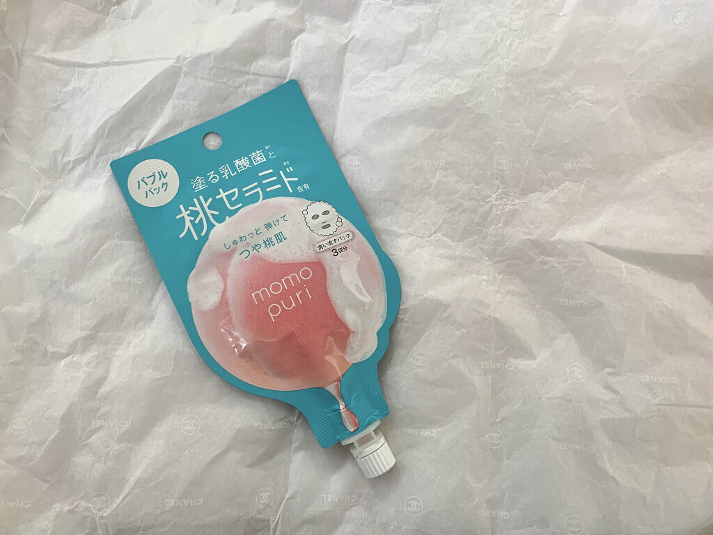 ももぷり フレッシュバブルパック/ももぷり/洗い流すパック・マスクを使ったクチコミ（1枚目）