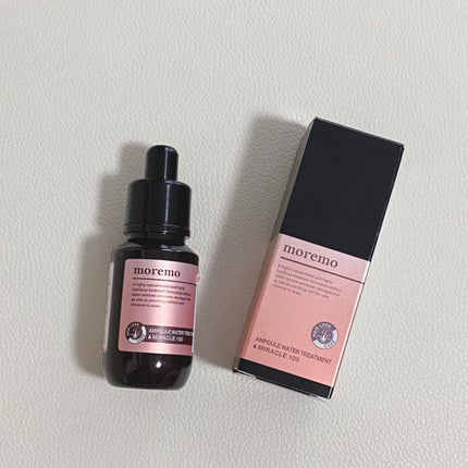 アンプルウォータートリートメント ミラクル100/moremo/洗い流すヘアトリートメントを使ったクチコミ(1枚目)