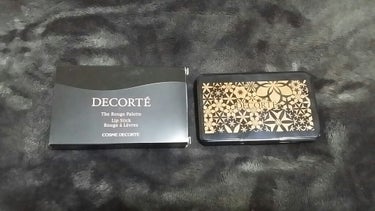 DECORTÉ ザ ルージュ パレットのクチコミ「こちらはコスメデコルテのノベルティのリップパレットになりまうす
ワイさんは某フリマアプリでポチ.....」（2枚目）