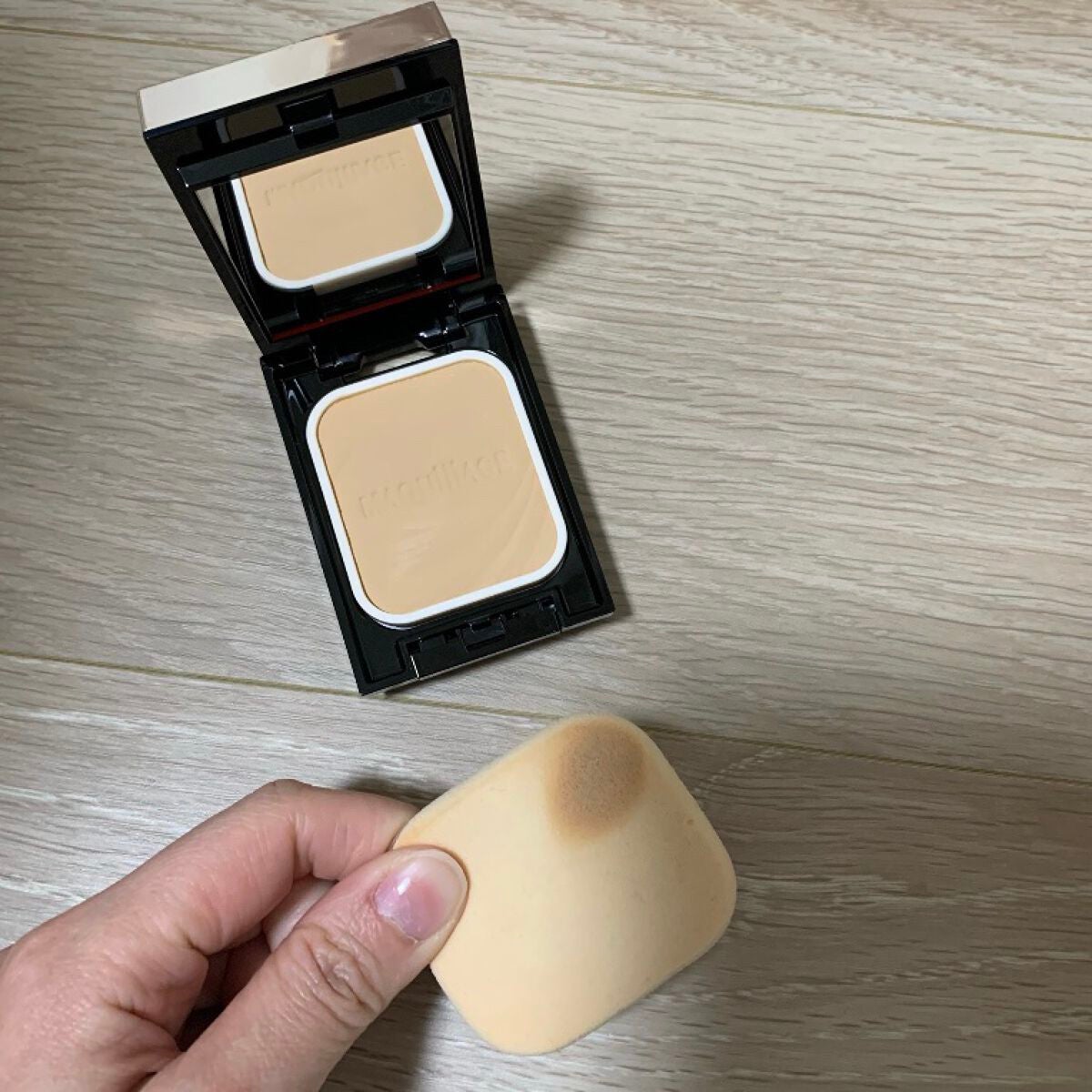 ドラマティックパウダリー EX/マキアージュ/パウダーファンデーションを使ったクチコミ(3枚目)