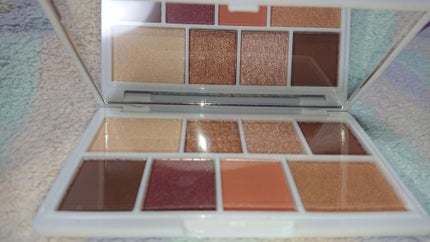 ミニチョコレートアイシャドウパレット/MAKEUP REVOLUTION/アイシャドウパレットを使ったクチコミ(3枚目)