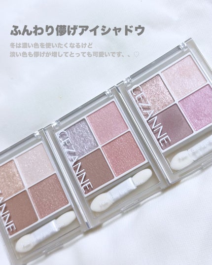 ペールトーンアイシャドウ/CEZANNE/アイシャドウを使ったクチコミ(5枚目)