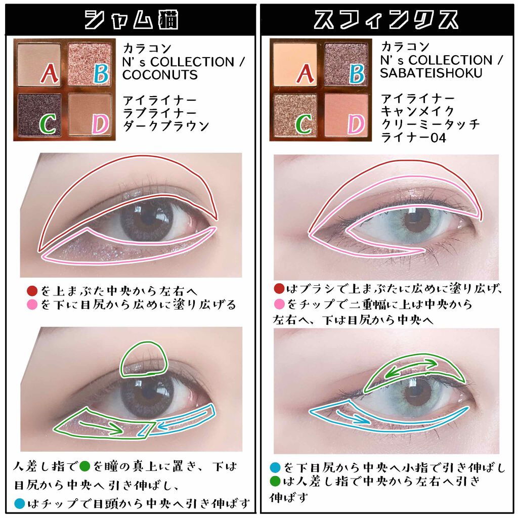 Venus Marble アイシャドウキャットシリーズ/Venus Marble/アイシャドウパレットを使ったクチコミ(4枚目)