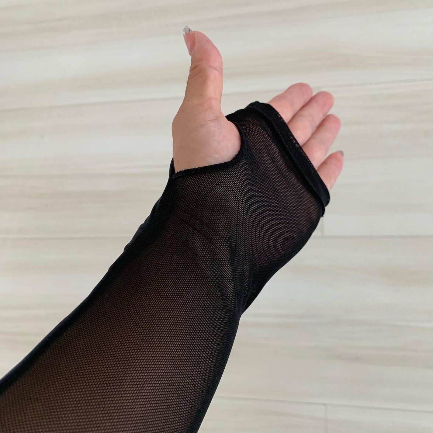 SEA BREEZE 接触冷感アームカバー/シーブリーズ/その他を使ったクチコミ(3枚目)